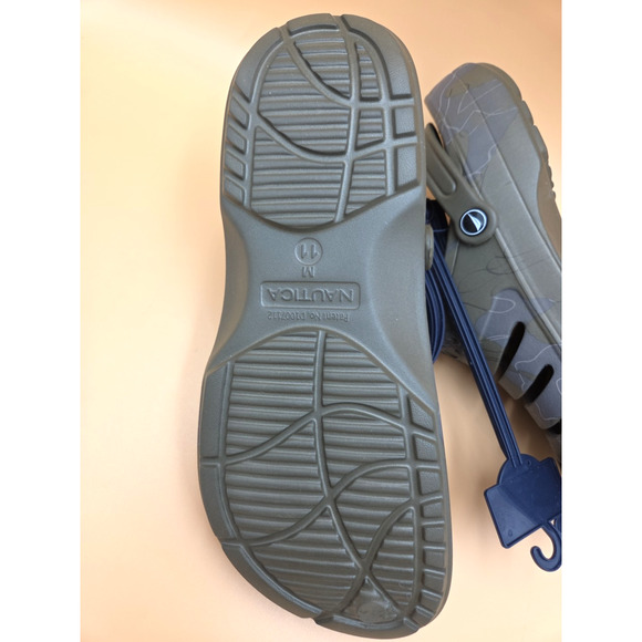 Nautica Rivers Edge Green Camo Clog Men\'s Size 11 NEW W/ TAGS main image 5